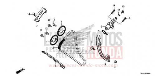 CAM CHAIN/TENSIONER CB650FAH de 2017